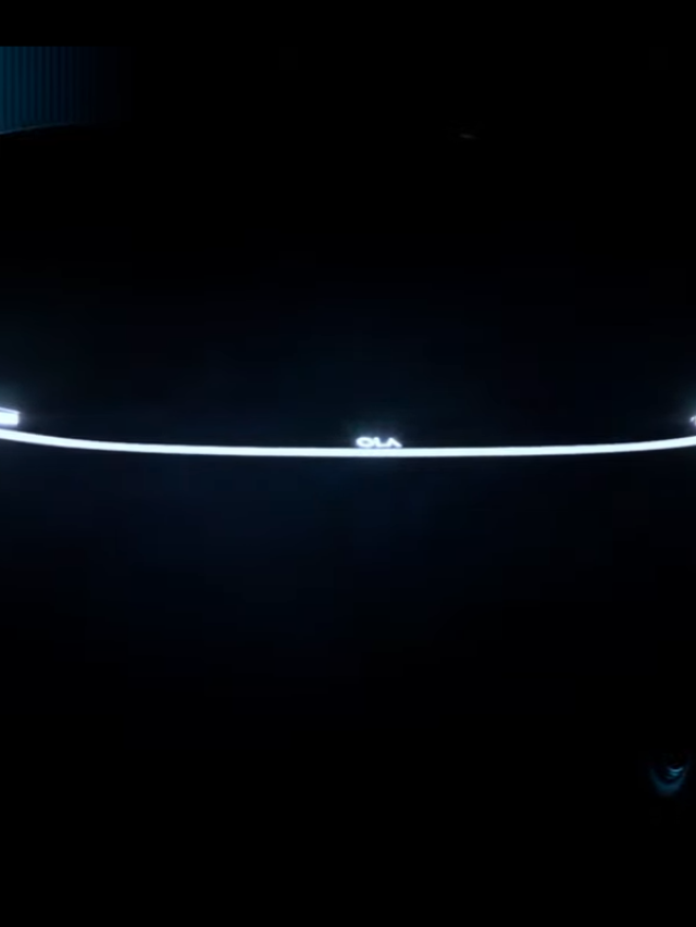 OLA Electric Car First Look, Image, Price and Range